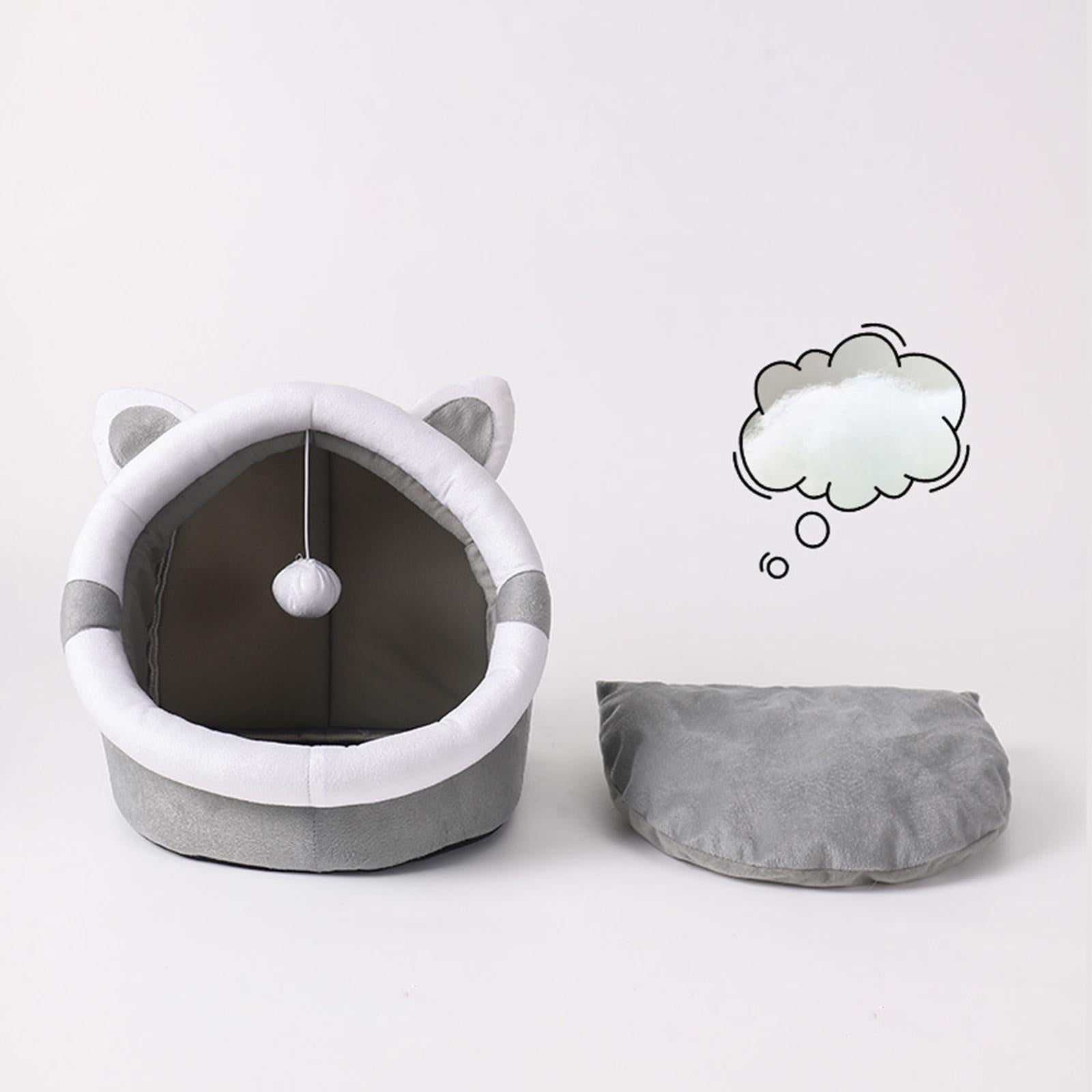 Foldable Deep Sleep Cat Bed