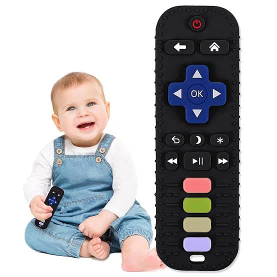 1/3PCS Baby Remote Control Teether Silicone