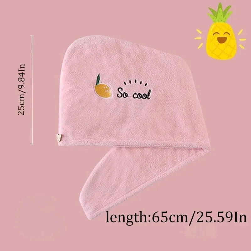 1pc Soft Bathroom Women Head Towels