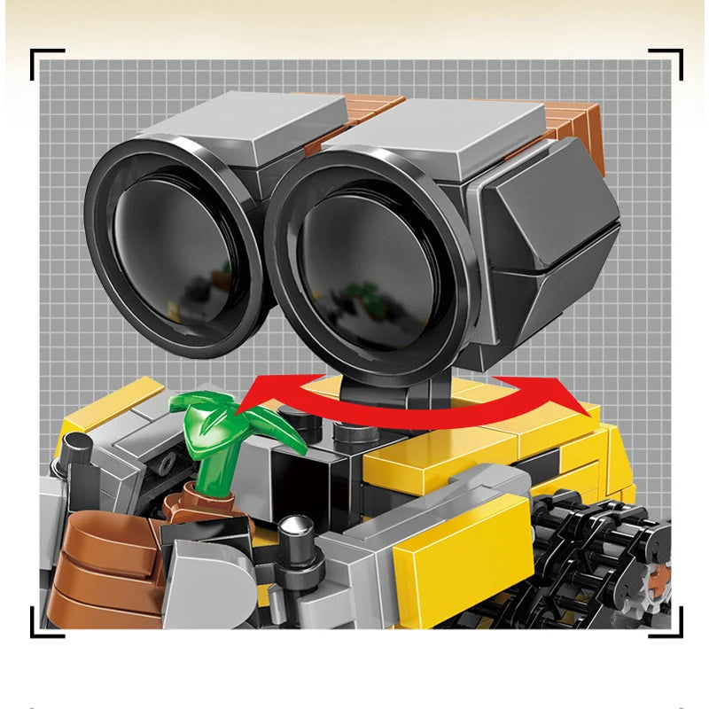 Hot mini Wall-E Building Block Kit
