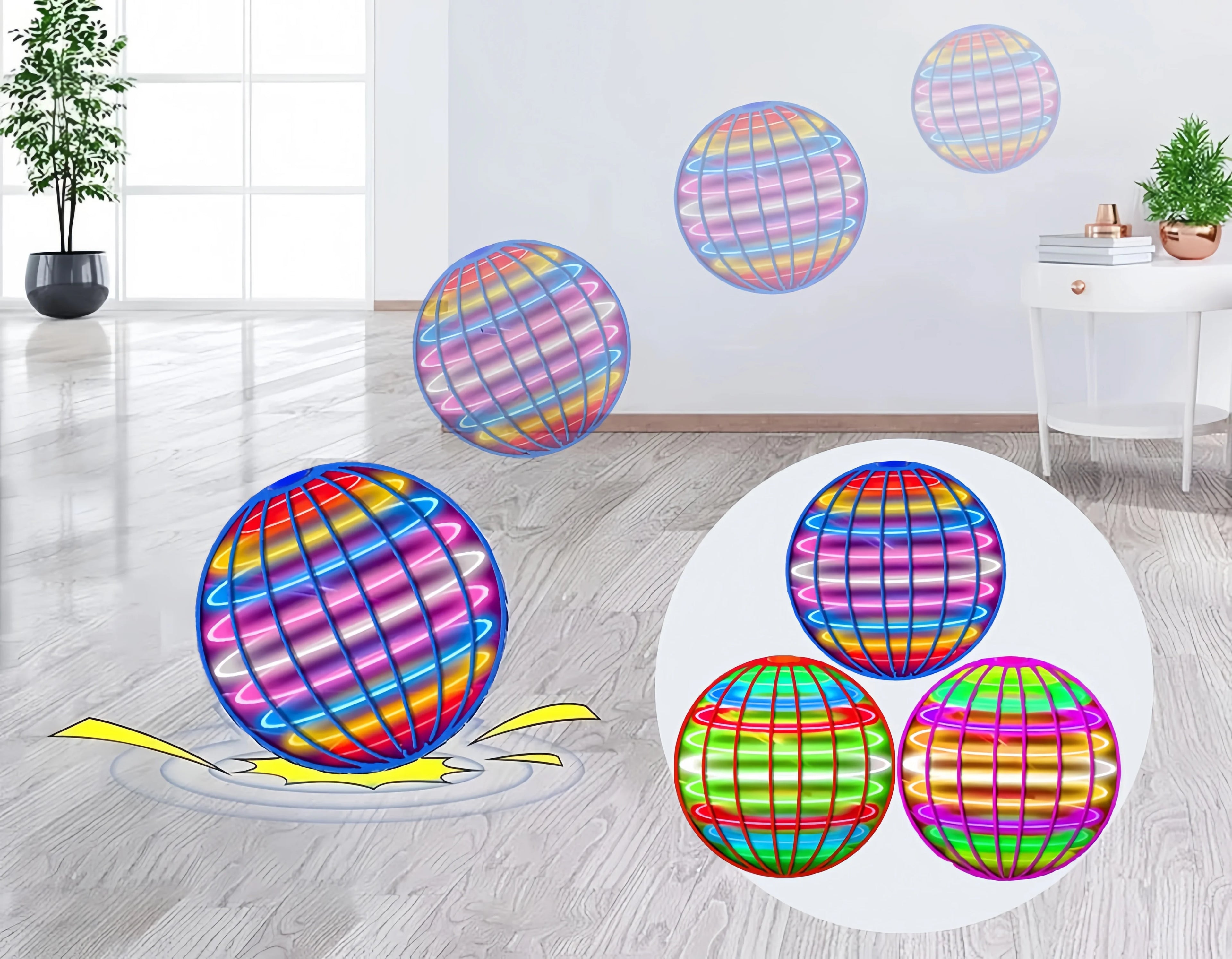 Flying Ball Children's Hand Controlled