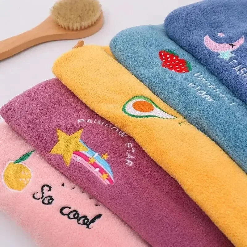 1pc Soft Bathroom Women Head Towels