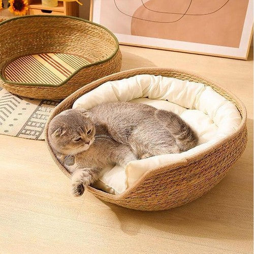 Foldable Deep Sleep Cat Bed